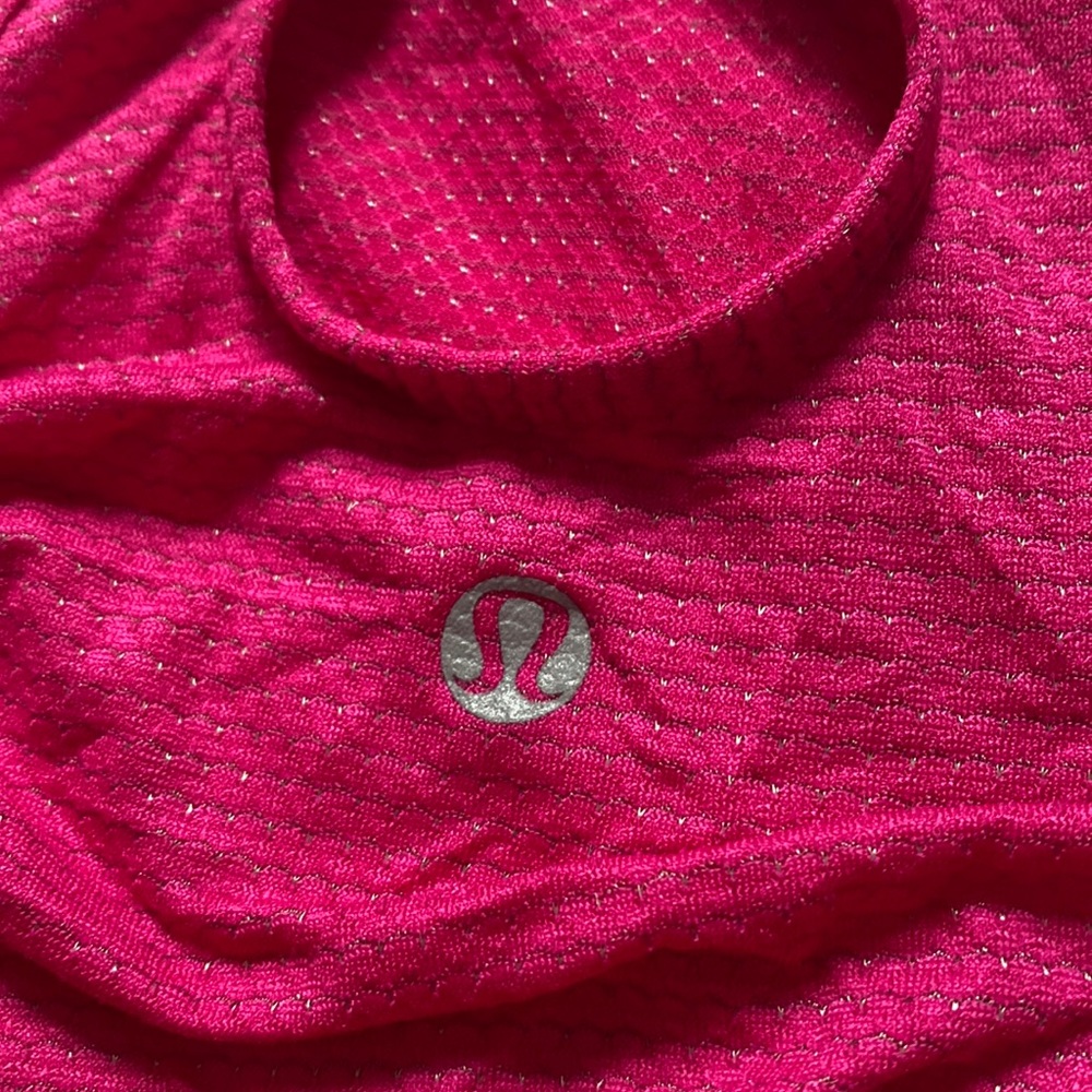 Pink cropped tank top - lululemon - XS